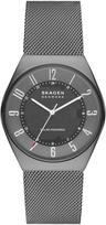 Watch Grenen Solar Powered SKW6836 Charcoal [Skagen] Men's black
