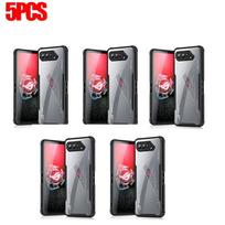 CaseFor ASUS ROG Phone 5 Case Gaming Protective Cover Air Trigger Compatible Shockproof Back Cover with Camera Screen Protection Pc + tpu&ROG 5 Phone case