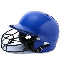 Softball Baseball Batting Helmet With Face Guard Kids Adults ABS Safety Head Protection Adult Face Guard Blue