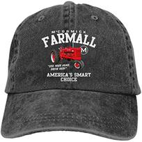 Farmall Unisex beisbolo kepuraitė Tėčio kepuraitė Medvilninė reguliuojama Trucker kepuraitė Vyrams Moterims Trucker kepuraitė Vyriška kepuraitė Unisex Laisvalaikio One Size black