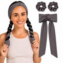 Soft Overnight Hair Curler 2 In 1 Hair Styling Tool Fashion Heatless Curls Headband  for Women