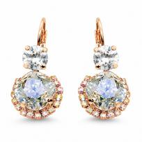 Auskarai „Clarice VI (Crystal Moonlight)“ su Swarovski® kristalais