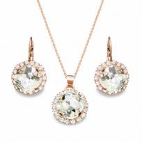 Papuošalų rinkinys moterims „Glare III“ su Swarovski® kristalais