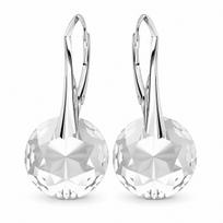 Sidabriniai auskarai „Marianne“ su Swarovski® kristalais