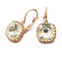 Auskarai „Vintage V2“ su Swarovski® kristalais