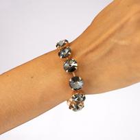Apyrankė moterims DiamondSky „Vortex (Nightfall)“ su Preciosa® kristalais