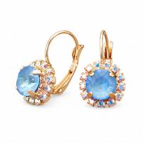 Auskarai „Glory II (Ocean DeLite)“ su Swarovski® kristalais