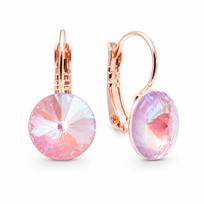 Auskarai „Clarice II (Lavender DeLite)“ su Swarovski® kristalais