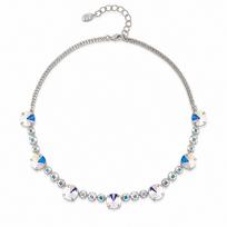 Vestuvinis vėrinys „Vortex II (Aurora Borealis)“ su Swarovski® kristalais