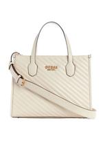 GUESS Pirkinių krepšys 'Silvana 2 Comp Tote' balta