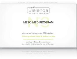 Ampulės veido priežiūrai Bielenda Professional Meso Med Therapy Active Lifting, 3 ml, 10 vnt.
