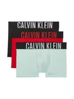 Calvin Klein Underwear Boxer trumpikės 'Intense Power' mėtų spalva / raudona / juoda / balta