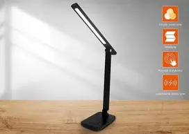 Lamex LTC LXL0099C LED stalinė lempa su belaidžiu įkrovikliu, 10 W