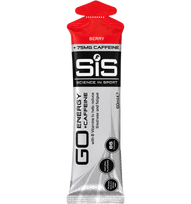 SIS GO Energy + Caffeine Gels, Berry, 60 ml