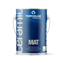 Vandeniniai vidaus dažai TOPCOLOR Ceramic Mat, 4,5 L, A bazė, matiniai, sienoms