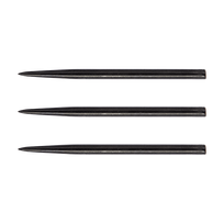 Plieniniai smiginio strėlyčių antgaliai Winmau Extra Long, 41 mm, juodi