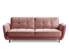 Sofa NORE Bellis, rožinė, geltonas