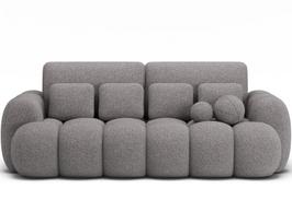 Sofa-lova Eltap Cotonn, 256x119x105 cm, pilka