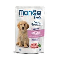 Monge Fresh Puppy konservai su kiauliena ir daržovėmis šuniukams, 85 g