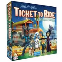 Ticket to Ride: Vaiduoklių traukinio stalo žaidimas – vengrų kalba