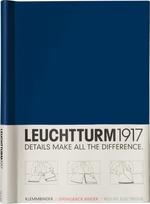 Leuchtturm 1917 Segregator Peka A4, iki 150 lapų, tamsiai mėlynas