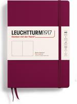 Leuchtturm 1917 Užrašų knygelė kietais viršeliais Leuchtturm 1917 A5, 251 puslapis, bordo, 80 g/m²