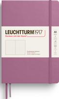 Leuchtturm 1917 Užrašų knygelė Leuchtturm 1917, kietais viršeliais, taškuota, A5, 251 psl., purvinai rožinė, 80 g/m²