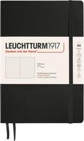 Leuchtturm 1917 Užrašų knygelė taškuota minkštais viršeliais Leuchtturm 1917 A5, 123 puslapiai, juoda, 80 g/m²