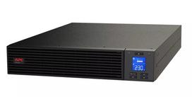 APC Easy UPS On-Line 1000VA/800W, montuojamas į stovą 2U, 230V, 3x IEC C13 lizdai, išmanusis lizdas, LCD, be bėgių komplekto