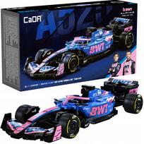 Konstrukciniai Klocai CaDA – BWT Alpine F1 A525 Lenktyninis Automobilis, 300 Detalių