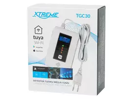 TGC30 WiFi Tuya anglies monoksido ir dujų detektorius