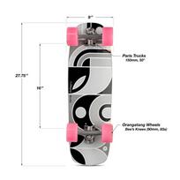 Longboardas Loaded Ballona Orca Rumblebee 28"