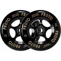 Paspirtuko ratukai Proto Spoked Grippers 2 vnt. Black On Black 110mm