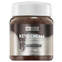 „BeKeto“ keto kremas su MCT aliejumi, lazdyno riešutų skonio – 250 g
