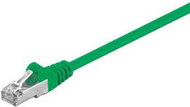 Goobay 95547, 1,5 m, Cat5e, SF/UTP (S-FTP), RJ-45, RJ-45, Žalia, Oranžinė