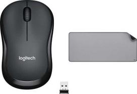 Pelė Logitech M220 tyli (910-004878) + Studio serija - VIDUTINĖS PILKOS (956-000052)
