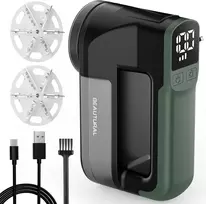 BEAUTURAL elektrinis audinių pūkų rinktuvas su USB-C įkrovimu ir LCD ekranu 1-MR02EU19