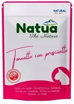 Natua Natūralus tunas su kumpiu šlapias maistas katėms 70g