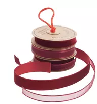 Nežinomas Dovanų pakavimo juostelė 3pack, bordo