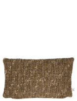 Au Maison - Cushion W/Filling, Heavy Tweed-Olive, 30X50 Cm - Pagalvėlė - Chaki spalva