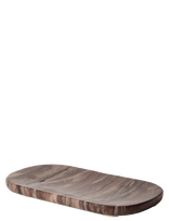 Au Maison - Cutting Board Oval, Marble, Dark Brown, 23X12 Cm - Pjaustymo lenta - Ruda