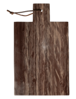 Au Maison - Cutting Board, Marble, Dark Brown, 39X23 Cm - Pjaustymo lenta - Ruda