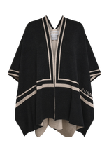 BUSNEL - Garbo Poncho - Pončas - Juoda