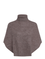 Ella&il - Maiken Brushed Poncho - Pončas - Ruda