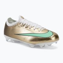 Vaikiški futbolo bateliai Nike Jr. Vapor 17 Pro "Kylian Mbappé" Metallic Gold/Green Glow
