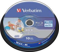 Verbatim BD-R 25GB 6x10 vnt (43804)