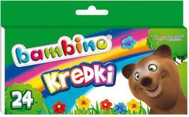 BAMBINO grafinės kreidelės 24 spalvos