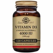 maisto papildas Solgar Vitamins D3 4000 TV (100 mcg) 120 kapsulių