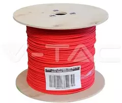 Saulės kabelis V-TAC 4mm2 raudonas 500m