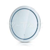 Sieninis šviestuvas V-tac Veidrodis su 8W LED apšvietimu, chromo sp., 3000-6400K, su 17W šildytuvu (nuo rasojimo)